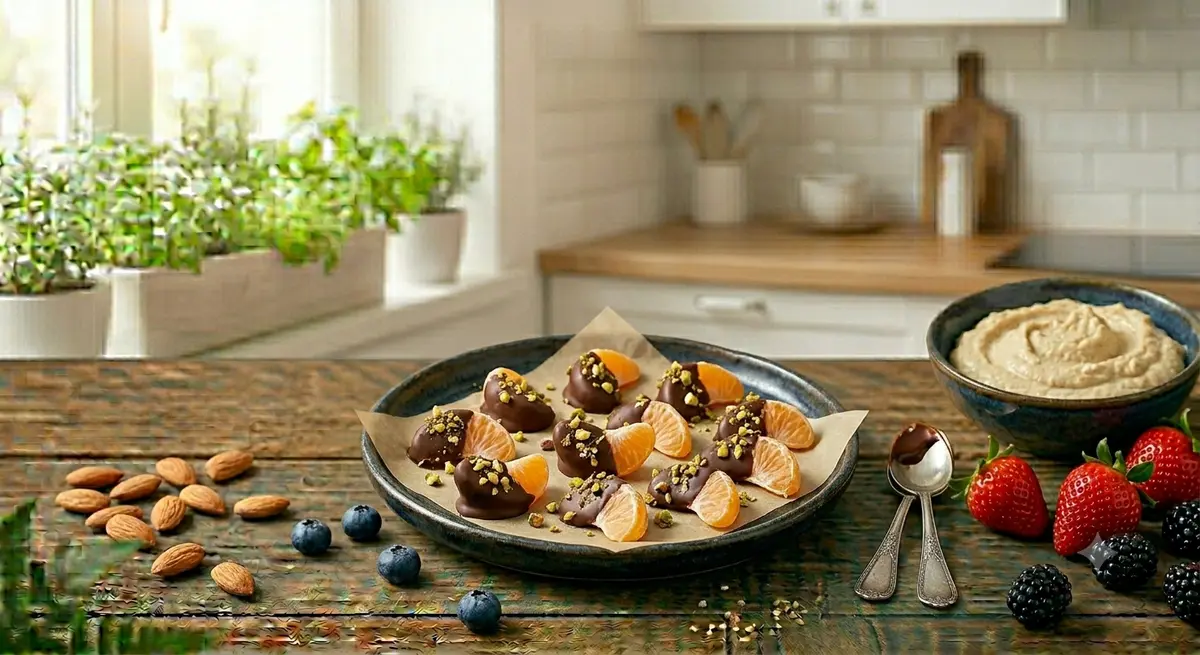 Chocolate Dipped Mandarins